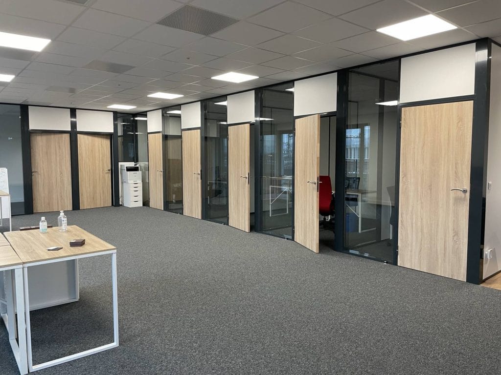 aménagement plateau de bureaux