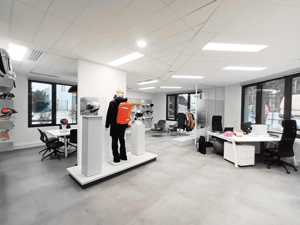 aménagement d'un plateau de bureaux