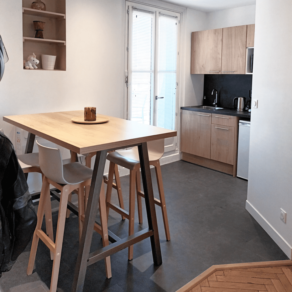 aménagement d'un appartement en bureaux