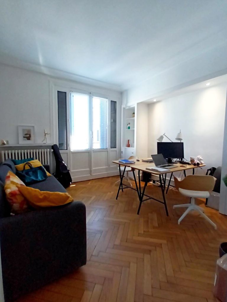 aménagement d'un appartement en bureaux