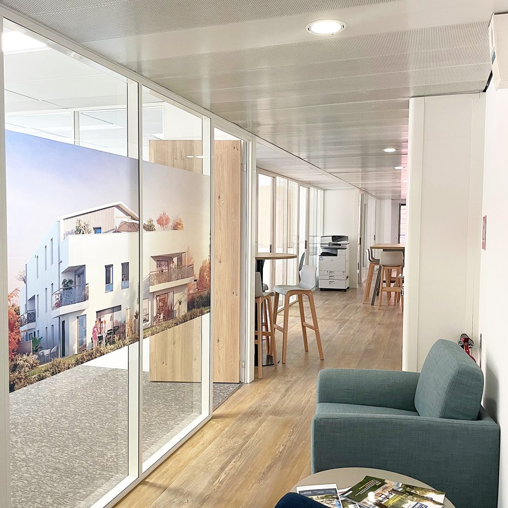 Rénovation d'un plateau de bureaux