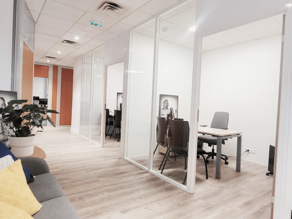 réagencement de bureaux