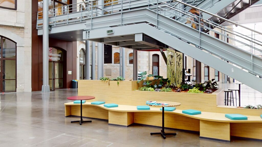 Aménagement de halls d’accueil de l’UCLy : un projet sur mesure au service de la communauté universitaire-LFS-Inspiration UCLy